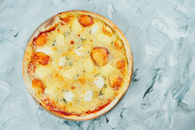 Foodpairing - Pizza Quattro Formaggi met een Oude Geuze
